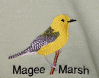 Warbler embroided sweatshirt